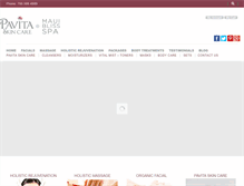 Tablet Screenshot of mauiblissspa.com